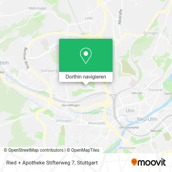 Ried + Apotheke Stifterweg 7 Karte