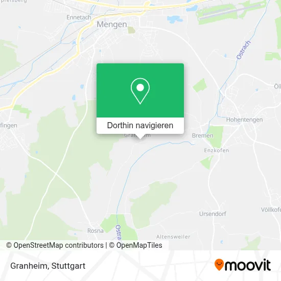 Granheim Karte