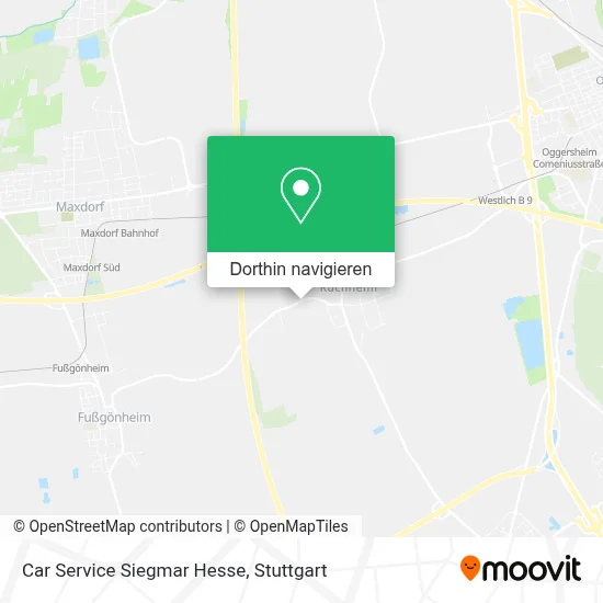 Car Service Siegmar Hesse Karte