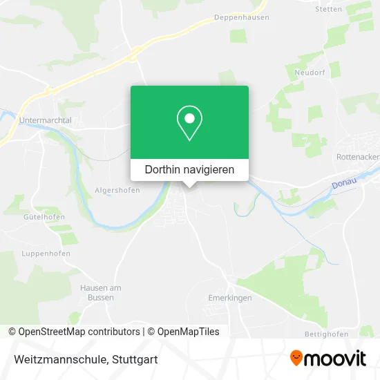 Weitzmannschule Karte