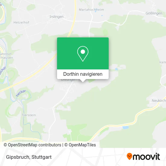 Gipsbruch Karte