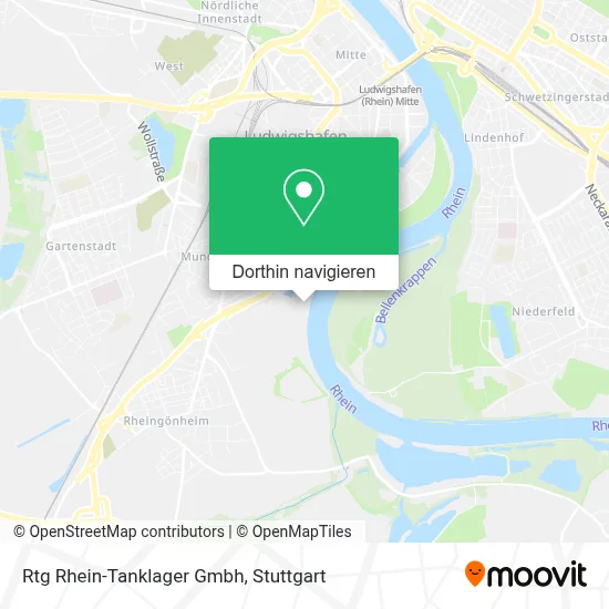 Rtg Rhein-Tanklager Gmbh Karte