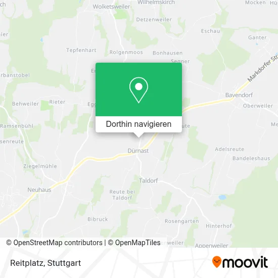 Reitplatz Karte