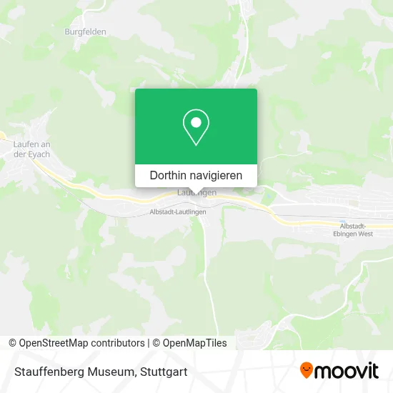 Stauffenberg Museum Karte