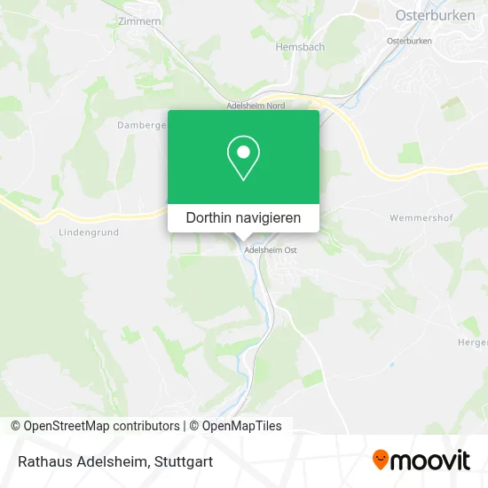 Rathaus Adelsheim Karte