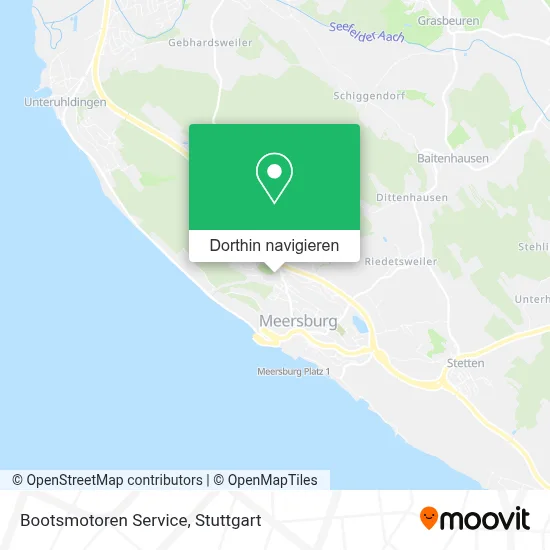 Bootsmotoren Service Karte