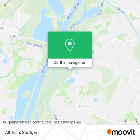 Altrhein Karte