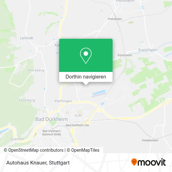 Autohaus Knauer Karte