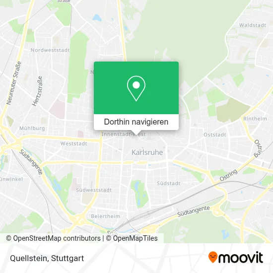 Quellstein Karte