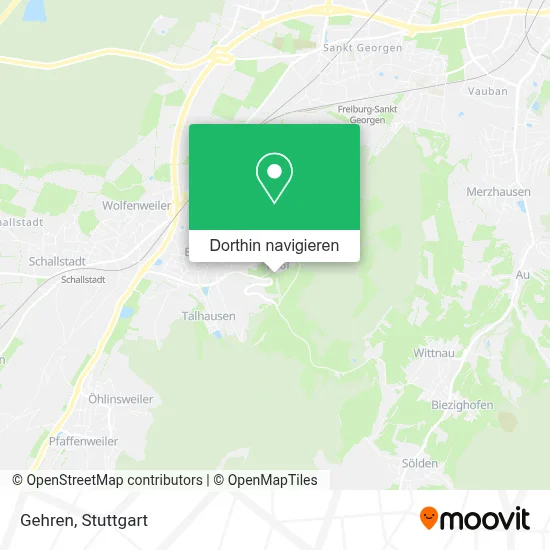 Gehren Karte