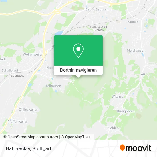 Haberacker Karte