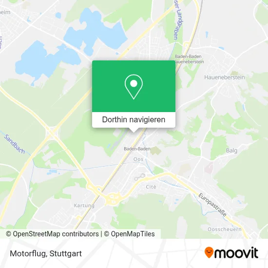 Motorflug Karte