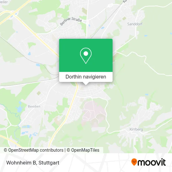 Wohnheim B Karte