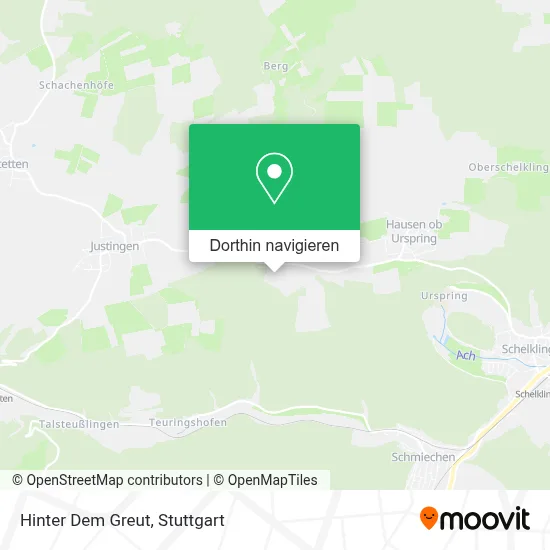 Hinter Dem Greut Karte