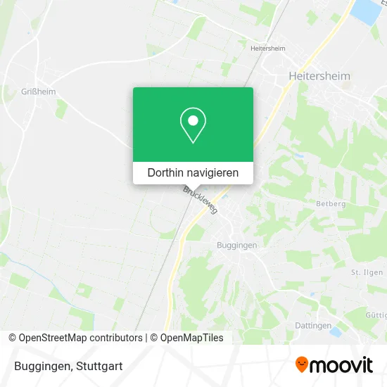 Buggingen Karte