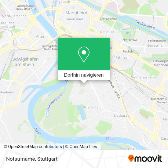 Notaufname Karte