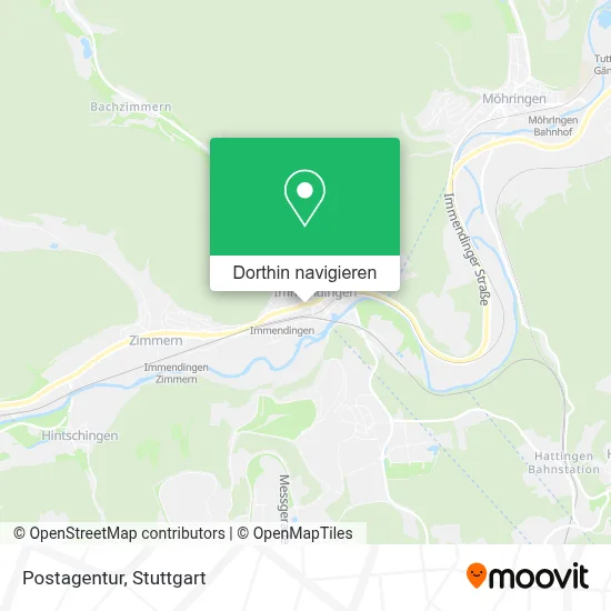 Postagentur Karte