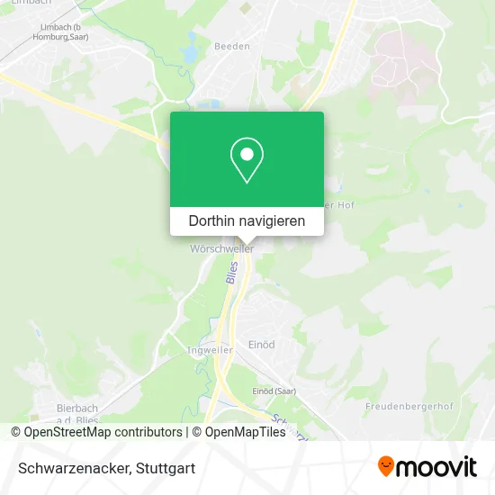 Schwarzenacker Karte
