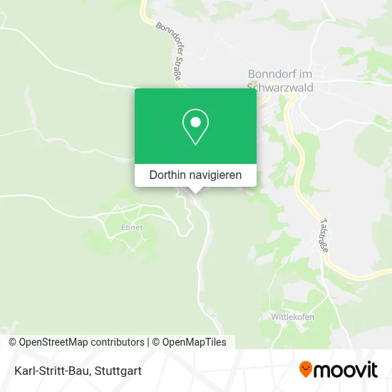 Karl-Stritt-Bau Karte