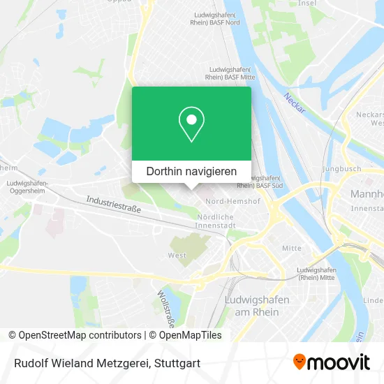 Rudolf Wieland Metzgerei Karte