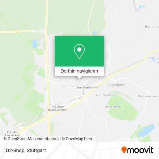 O2-Shop Karte