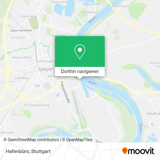Hafenbüro Karte