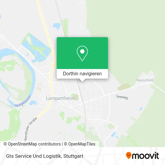 Gts Service Und Logistik Karte
