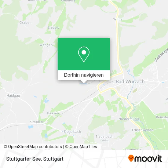 Stuttgarter See Karte