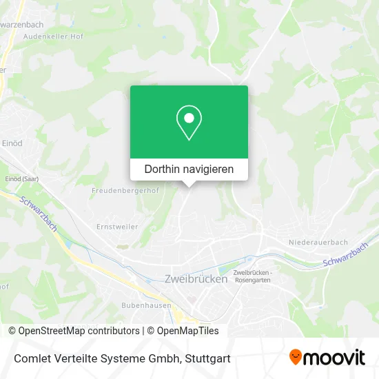 Comlet Verteilte Systeme Gmbh Karte
