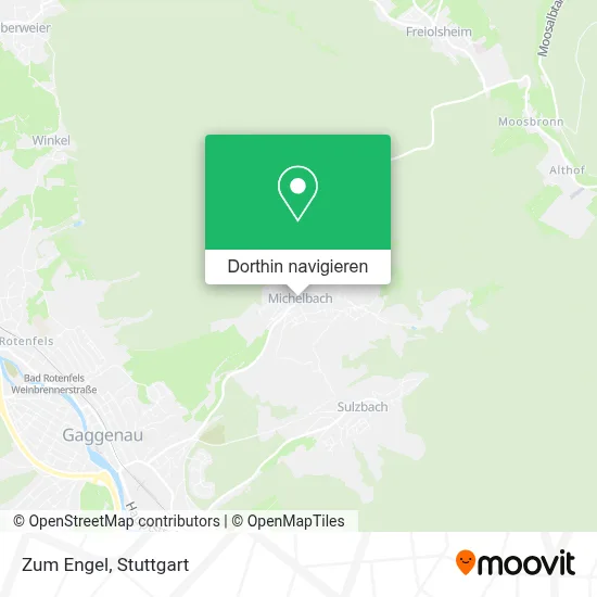 Zum Engel Karte