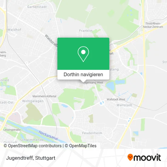 Jugendtreff Karte