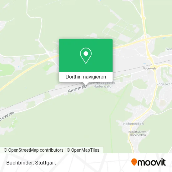 Buchbinder Karte