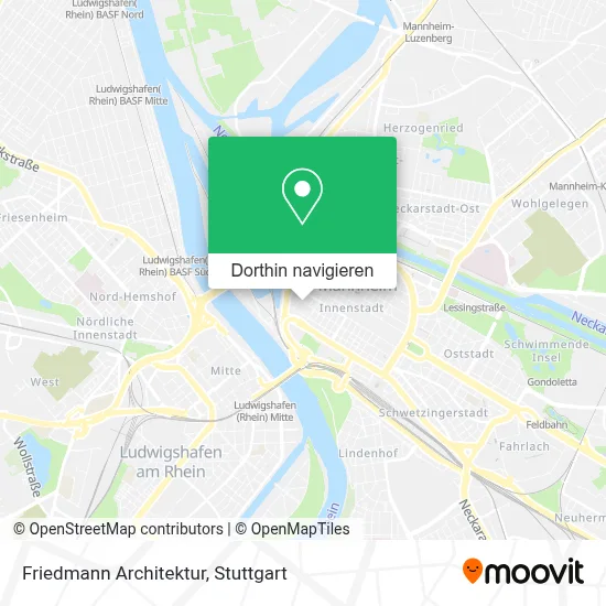 Friedmann Architektur Karte