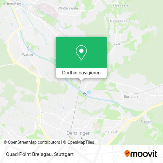 Quad-Point Breisgau Karte