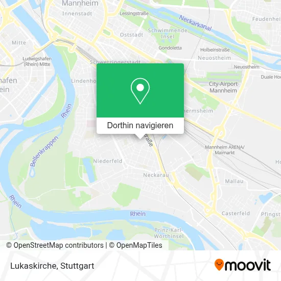 Lukaskirche Karte