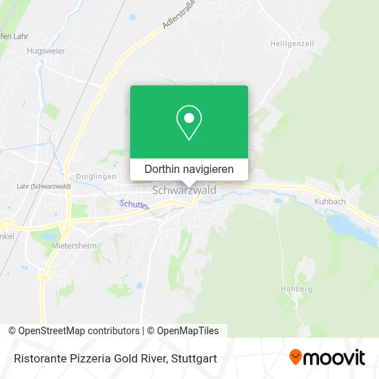 Ristorante Pizzeria Gold River Karte