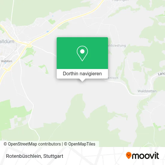 Rotenbüschlein Karte