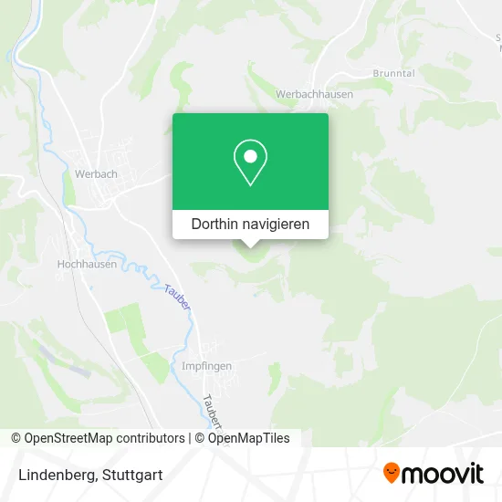 Lindenberg Karte