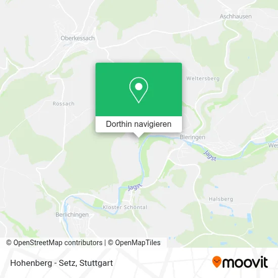 Hohenberg - Setz Karte