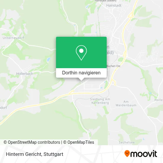 Hinterm Gericht Karte