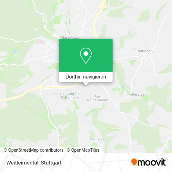 Weitleimental Karte