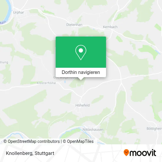 Knollenberg Karte