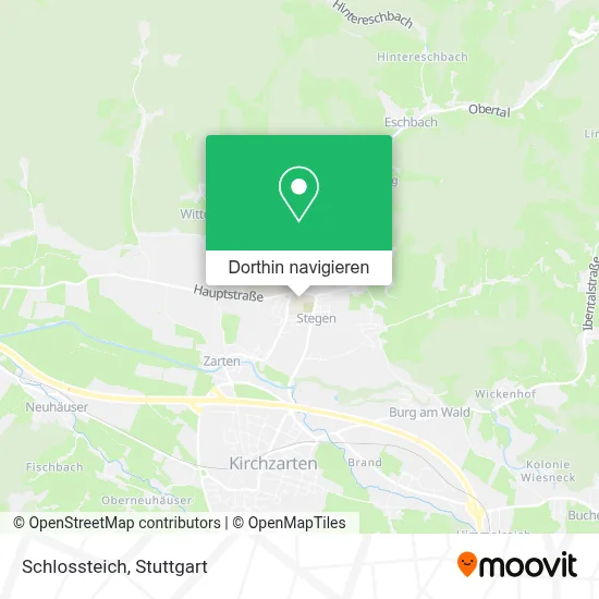 Schlossteich Karte
