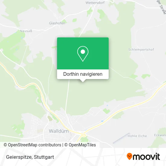 Geierspitze Karte