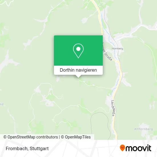 Frombach Karte