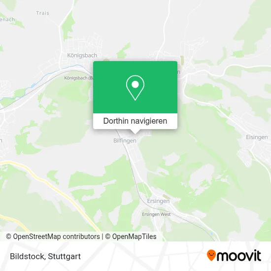 Bildstock Karte