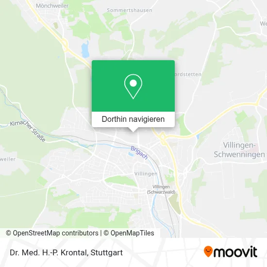 Dr. Med. H.-P. Krontal Karte