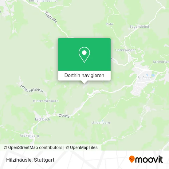 Hilzihäusle Karte