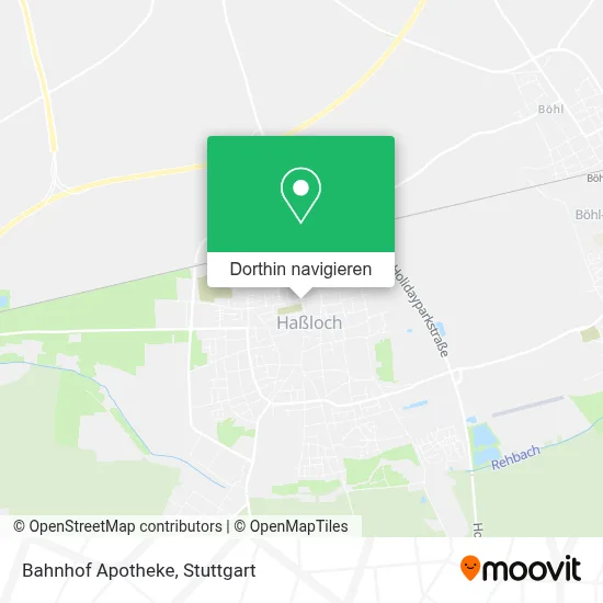 Bahnhof Apotheke Karte