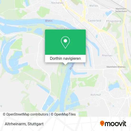 Altrheinarm Karte